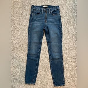 Madewell skinny jeans